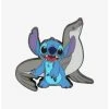 Loungefly Disney Lilo & Stitch Smiling Stitch & Seal Enamel Pin - BoxLunch Exclusive -BoxLunch Shop 19555976 hi