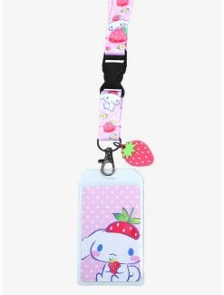 Loungefly Sanrio Cinnamoroll & Strawberries Lanyard - BoxLunch Exclusive -BoxLunch Shop 19596674 av1