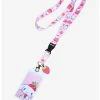 Loungefly Sanrio Cinnamoroll & Strawberries Lanyard - BoxLunch Exclusive -BoxLunch Shop 19596674 hi