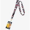 Loungefly Pokémon Pikachu & Eevee Floral Lanyard - BoxLunch Exclusive -BoxLunch Shop 19596676 hi