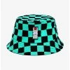 Demon Slayer: Kimetsu No Yaiba Tanjiro Embroidered Bucket Hat - BoxLunch Exclusive -BoxLunch Shop 19614734 hi