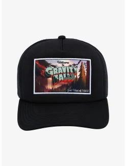 Disney Gravity Falls Postcard Trucker Cap - BoxLunch Exclusive