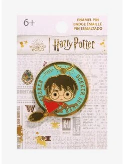 Loungefly Harry Potter Chibi Circle Frame Enamel Pin - BoxLunch Exclusive -BoxLunch Shop 19673784 av1