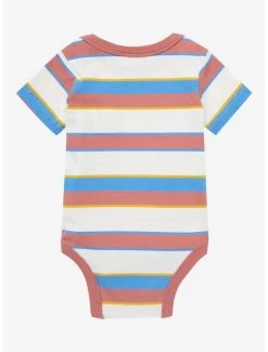 Disney Snow White And The Seven Dwarfs Sleepy Striped Infant One-Piece - BoxLunch Exclusive -BoxLunch Shop 19676984 av1