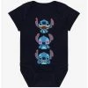 Disney Lilo & Stitch Chibi Stitch Stack Infant One-Piece - BoxLunch Exclusive -BoxLunch Shop 19680032 hi