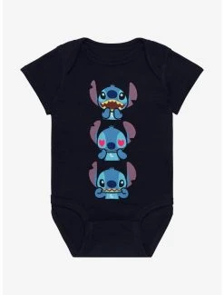 Disney Lilo & Stitch Chibi Stitch Stack Infant One-Piece - BoxLunch Exclusive