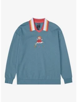 Studio Ghibli Ponyo Collared Sweatshirt - BoxLunch Exclusive