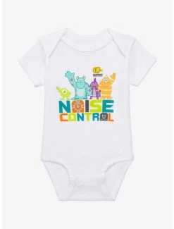 Disney Pixar Monsters, Inc. Noise Control Group Portrait Infant One-Piece - BoxLunch Exclusive