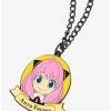 Spy X Family Anya Circle Portrait Necklace - BoxLunch Exclusive -BoxLunch Shop 19801024 hi