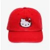 Sanrio Hello Kitty Embroidered Cap - BoxLunch Exclusive -BoxLunch Shop 19836117 hi