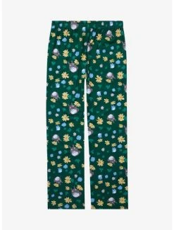 Studio Ghibli My Neighbor Totoro Floral Allover Print Sleep Pants - BoxLunch Exclusive -BoxLunch Shop 19840002 av1