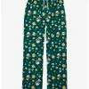 Studio Ghibli My Neighbor Totoro Floral Allover Print Sleep Pants - BoxLunch Exclusive -BoxLunch Shop 19840002 hi