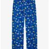 Studio Ghibli Kiki’s Delivery Service Jiji & Flowers Allover Print Sleep Pants - BoxLunch Exclusive -BoxLunch Shop 19840009 hi