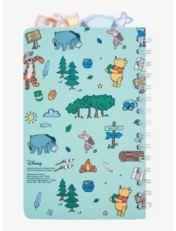 Disney Winnie The Pooh Camping Tab Journal - BoxLunch Exclusive -BoxLunch Shop 19858185 av1