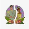 Disney The Princess And The Frog Tiana & Naveen Floral Enamel Pin Set - BoxLunch Exclusive -BoxLunch Shop 19895884 hi