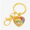 Sailor Moon Sailor Venus Heart Charm Keychain - BoxLunch Exclusive