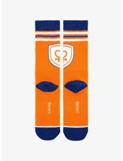 Sailor Moon Sailor Venus Varsity Crew Socks - BoxLunch Exclusive -BoxLunch Shop 19935854 av1