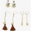 Harry Potter Hogwarts Quidditch Earring Set - BoxLunch Exclusive