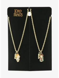 The Lord Of The Rings Frodo & Sam Chibi Bestie Necklace Set - BoxLunch Exclusive -BoxLunch Shop 19958084 av2