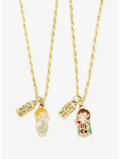 The Lord Of The Rings Frodo & Sam Chibi Bestie Necklace Set - BoxLunch Exclusive