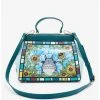 Our Universe Studio Ghibli My Neighbor Totoro Stained Glass Floral Handbag - BoxLunch Exclusive -BoxLunch Shop 19965627 hi