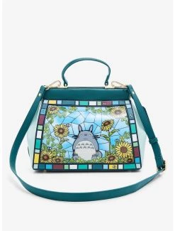 Our Universe Studio Ghibli My Neighbor Totoro Stained Glass Floral Handbag - BoxLunch Exclusive