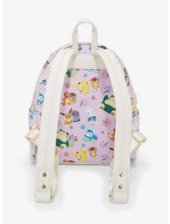 Loungefly Pokémon Floral Teacups Allover Print Mini Backpack - BoxLunch Exclusive -BoxLunch Shop 19993629 av2