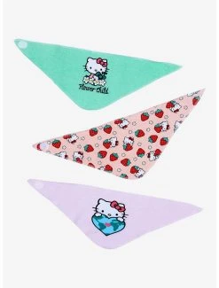 Sanrio Hello Kitty Strawberry Bandana Bib Set - BoxLunch Exclusive -BoxLunch Shop 20026283 av2