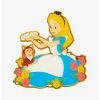 Loungefly Disney Alice In Wonderland Alice & Dinah With Tulips Enamel Pin - BoxLunch Exclusive -BoxLunch Shop 20058542 hi