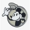 Disney Mickey Mouse Steamboat Willie Circle Portrait Enamel Pin - BoxLunch Exclusive -BoxLunch Shop 20058572 hi