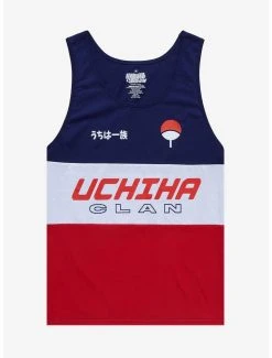 BoxLunch Shop 9 Naruto Shippuden Uchiha Clan Panel Tank Top - BoxLunch Exclusive