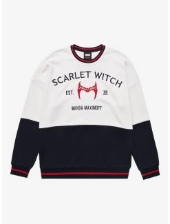 Marvel Scarlet Witch Panel Crewneck - BoxLunch Exclusive
