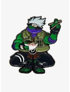 Teenage Mutant Ninja Turtles X Naruto Donatello As Kakashi Enamel Pin - BoxLunch Exclusive